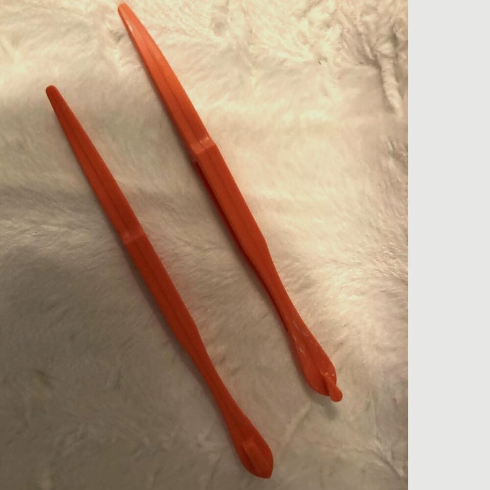 PAMPERED CHEF ORANGE PEELER FOR GARNISHES – 2 PCS